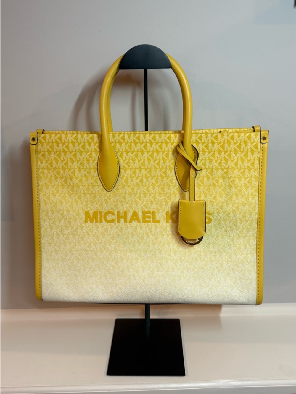 Mirella Medium Ombré Logo Tote Bag